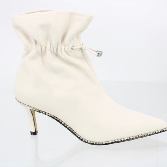 Coach Womens Wynie White Ankle Boots BRAND NEW NEVER WORN - Picture 1 of 6